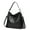 Black, variant on Genuine Leather Bucket Handbags Shoulder Bags Large Ladies Crossbody Purse Designer Leather Tote Bag for Women Four Seasons Fashion