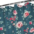 thumbnail image 3 of Pioneer Flower Floral Print Pattern Shower Curtain 36"x72" ,Bathroom Decorative Shower Curtains Set with 12 Hooks,Modern Waterproof Washable Shower Curtain, 3 of 6