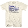 thumbnail image 1 of Back To The Future Future T-Shirt Adulte Naturel Fade 3TG, 1 of 2