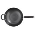thumbnail image 1 of Wok en acier au carbone 32CM sans couvercle, 1 of 6