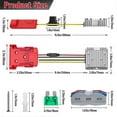 thumbnail image 4 of 18V to 12V Converter for Power Wheels Battery Adapter, DC 12V 20A 240W Buck Converter Regulator, 4 of 5