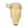 thumbnail image 1 of Válvula de ventilación automática para aire acondicionado, válvula de escape roscada de latón tipo aguja, 1/2 pulgadas, 1 of 9