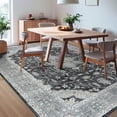 thumbnail image 2 of Ultrug Vintage Rugs Soft Accent Area Rug for Bedroom Living Room Home Decor Carpet,5'x7',Gray, 2 of 7