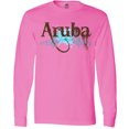thumbnail image 3 of Inktastic Aruba Long Sleeve T-Shirt, 3 of 5