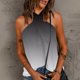 thumbnail image 2 of Tops Para Mujer Elegante Blusa Casual Moda Causal Impresión Sin Mangas Camiseta Sin Mangas Odeerbi ODB160659, 2 of 4