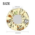 thumbnail image 6 of Balery Cartoon Dinosaurs Shower Caps, Double Layer Waterproof Shower Cap, Double Layers Reusable Shower Cap With Soft Comfortable For Long Thick Hair Soft Bath Shower Hair Caps, 6 of 9