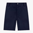 thumbnail image 2 of Cathalem Boys School Uniform Stretch Performance Shorts Navy, 2 of 9