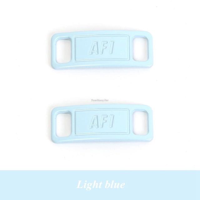 Nueva combinación AF1 Diamond Shoe Charms Zapatillas Cordones Hebilla Cordones de metal de calidad Decoraciones Zapatos de moda Accesorios Italia Gao Jinjia LED