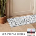 thumbnail image 3 of Gray Pioneer Flower Pattern Door Rugs,Washable Non Slip Door Mats Indoor,Decorative Door Mats,Entry Mat Indoor for Entrance,Bedroom,Kitchen,Bathroom,16"x47", 3 of 6