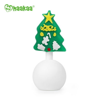 Haakaa Winter Holiday Silicone Breast Pump Stopper (Limited Edition) - Christmas Tree