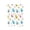 Multicolor, variant on HuiXinOu Easter Shower Curtain Waterproof Colorful Floral Egg Pattern Bathroom Decor Polyester 3x6ft with 12 Hooks