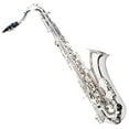 thumbnail image 3 of Mendini by Cecilio Saxophone Ténor, L+92D B Plat, Étui, Tuner, Embout, Nickel, 3 of 4