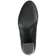 thumbnail image 6 of Journee Womens Fai Round Toe Mid Block Heel Pumps, 6 of 10