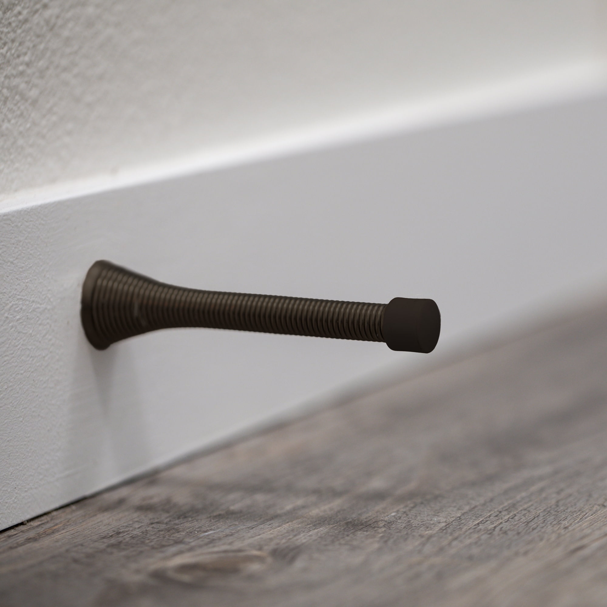 Design House 20-Pack Spring Door Stops with Rubber Tips, Oil Rubbed Bronze