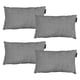 thumbnail image 1 of Cojín riñonera decorativa Delta rectangular Set de 4 Gris Tormenta, 1 of 4