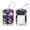 multicolored 3, variant on 2 Pcs Cute Bamboo Panda Pattern Luggage Tag for Suitcases, Leather Baggage Tags Identifiers for Travel, Stainless Steel Loop Name ID Label for Women Bag Backpack