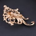 thumbnail image 7 of SmartBy Elegant Wedding Party Women Peacock Faux Pearl Rhinestone Inlaid Brooch Pin, 7 of 7