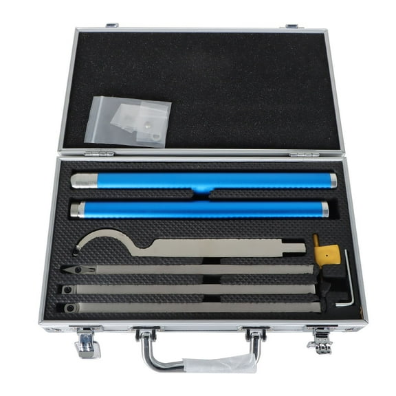 EPOTOOR New 11" Carbide Wood Turning Lathe Tools With 4 Extra Replacement Inserts & Case