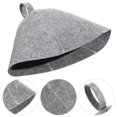 thumbnail image 4 of QUMIIRITY Spa Cover Cap Felt Grey for Bathing 2Pcs 13.4X9.1X0.2In, 4 of 5