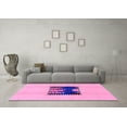 thumbnail image 3 of Ahgly Company Indoor Rectangle Abstract Purple Modern Area Rugs, 3' x 5', 3 of 4
