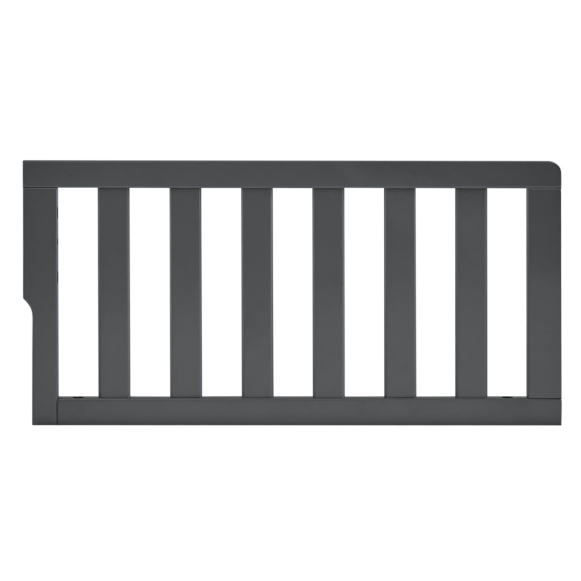 Delta Children Toddler Guardrail #W100825 - Greenguard Gold Certified, Charcoal Grey