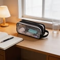 thumbnail image 4 of Estuche para Lápices de Gran Capacidad con Doble Capa de Malla: Bolsa Multifuncional para Material Escolar, Exámenes y Necesidades de Almacenamiento para El Estudio Diario., 4 of 7