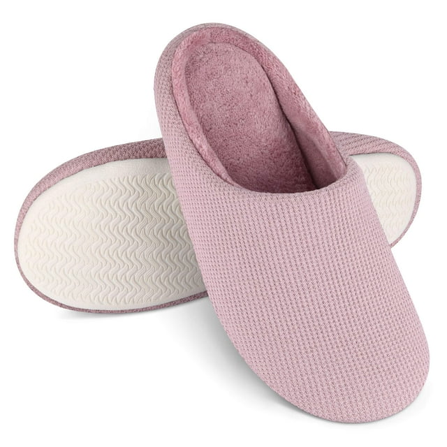 Bergman Kelly Memory Foam Slippers for Women & Men, Super Cushiony Slip-On House Shoes for WFH Comfort, Cush Collection