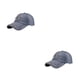 thumbnail image 4 of Qarigey Gorra De Béisbol De Mezclilla Tela Transpirable Que Absorbe El Sudor Cinturón Ajustable Se Adapta A Todas Las Formas De Cabeza mezclilla 2 2Conjunto, 4 of 6
