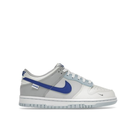 Nike Kid's Dunk Low Ivory Hyper Royal Shoes, from StockX