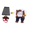 thumbnail image 4 of WRITWAA 1 Set Interesting Dog Costume Cotton Pirate Style For Stage Performances Cosplay, 4 of 7