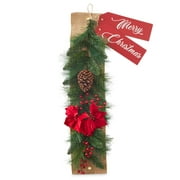 Holiday Time Red Merry Christmas Hanging Christmas Decoration, 36 Inch