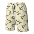 thumbnail image 4 of Vsdgher Green Snake Men's Beach Shorts, Surfing shorts, Swim trunks, Quick Dry Swim Trunks for Surfing Beach Fun -Small, 4 of 6