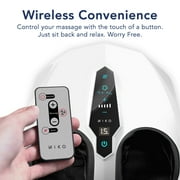 Miko Shiatsu Foot Massager Machine with Heat, Kneading, Rolling, and Vibration