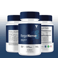 thumbnail image 3 of (3 Pack) RegeNerve6 Nerve Health Support Capsules, Rege Nerve 6 Advanced Nerve and Nootropic Formula Pills (180 Capsules), 3 of 6