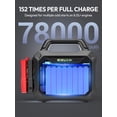 thumbnail image 4 of Arrancador de coche YESPER, 78000 mAh, 6000 A, para diésel y gas de 12 V, 4 of 9