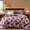 Purple Willow Leaf, variant on Amberspace Floral 7-piece Bed in a Bag King Comforter Set with Sheets,Green Butterfly&floral