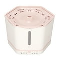 thumbnail image 2 of Dispensador de agua automático por inducción para mascotas, inalámbrico, con circulación de agua viva, gran capacidad, silencioso, para perros y gatos, color rosa, 2 of 14
