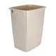 thumbnail image 1 of Bote de basura Rubbermaid de plástico beige de 34 l/9 galones para cocina, 1 of 8