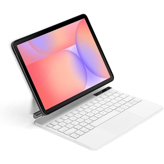 Magic Backlit Keyboard for Tab S10 Lite 10.9" 2025, Multi-Touch Trackpad & Power Display,white