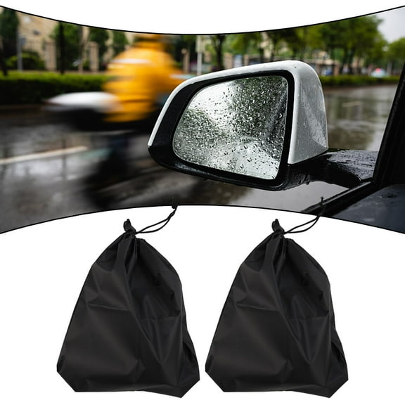 1 Pair Of Auto Car View Side Mirror Frost Guard Snow Ice Winter Waterproof Cover