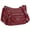 Red, variant on BadPiggies Women's Soft PU Leather Shoulder Bag Ladies Crossbody Purse and Handbags Lightweight Pocketbooks - Brown