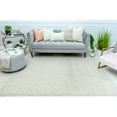 thumbnail image 3 of Mason Brooks Azure AZ25B Palm Cream Geometric Contemporary Tan Area Rug, 8'3" X 10'0", 3 of 5