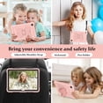 thumbnail image 5 of FJLBDE Case for Samsung Galaxy Tab A11 Plus/A9 Plus 11 Inch with Butterfly Stand, Shockproof Protective Tablet Cover with Shoulder Strap for Kids Girls, Pink, 5 of 5
