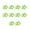 Small Green, variant on Universal Golf Tee Durable Reusable Golf Simulator Tees for Garden Golf Blue