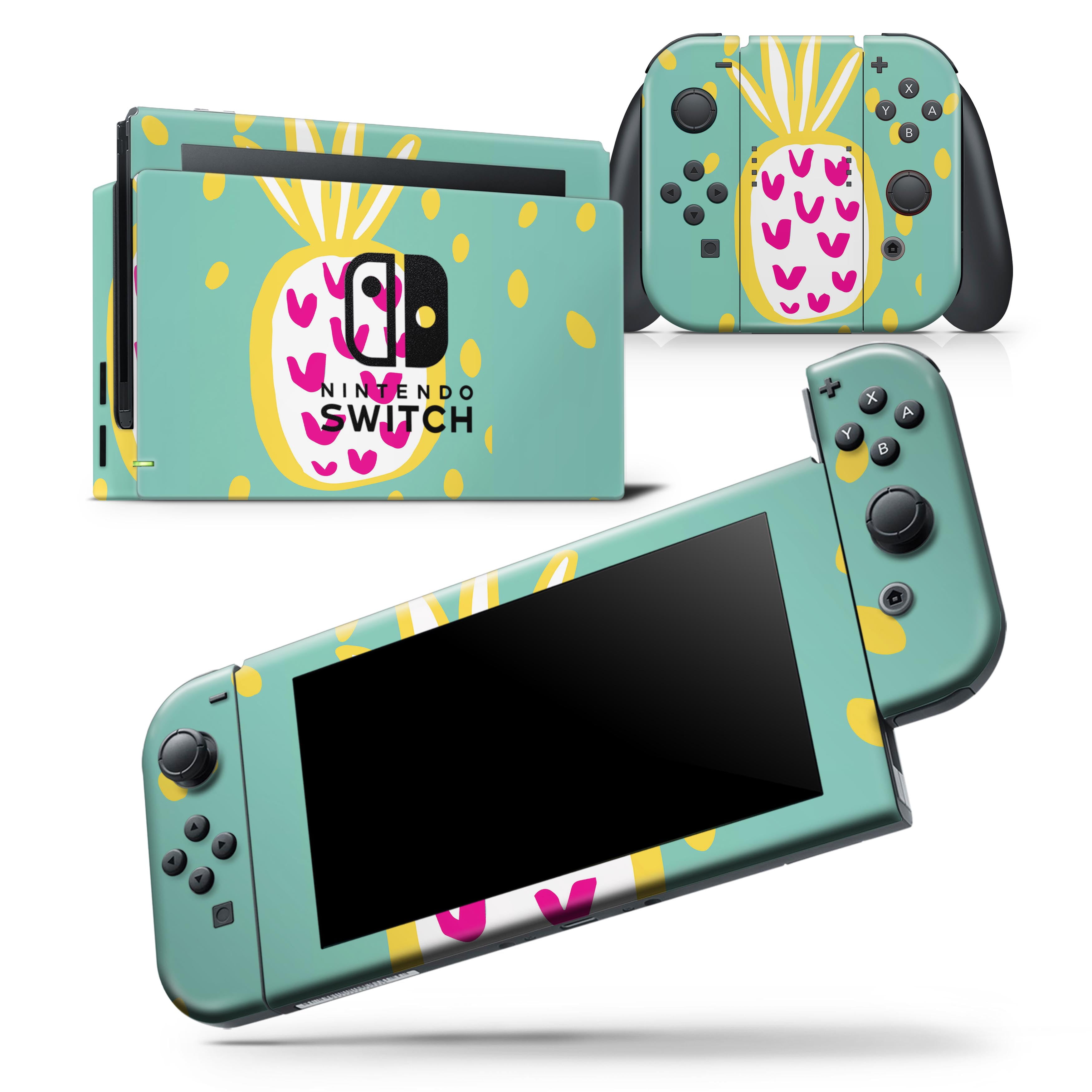 Mint V3 Pineapple Skin Wrap Decal Compatible With The Nintendo Switch Dsi Xl 2009