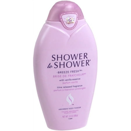 shower to shower absorbent body powder original fresh 13 oz