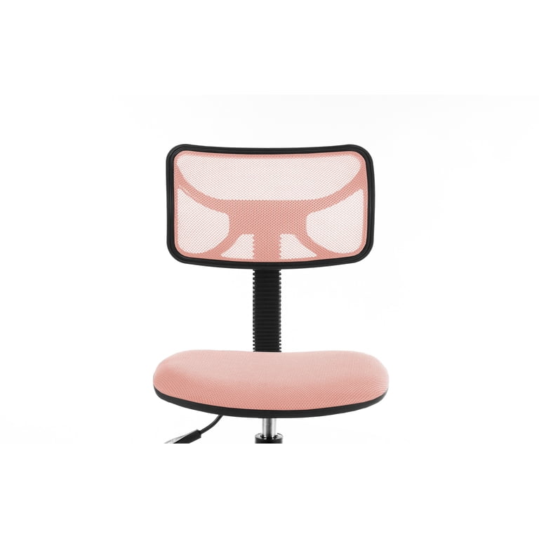 Urban Shop Swivel Mesh Office Chair, Pink photo 2