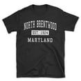 thumbnail image 1 of North Brentwood Maryland Classic Established Men's Cotton T-Shirt, 1 of 1