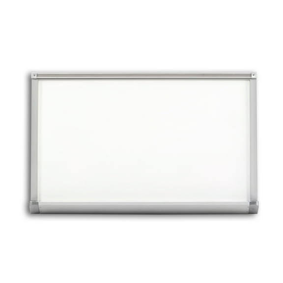 Marsh Pro-Lite 48x72 White Porcelain Markerboard, Standard Aluminum Trim