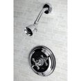 thumbnail image 2 of Kingston Brass KB3631AXTLT Single-Handle Pressure Balanced Shower Faucet, Trim Only, Polished Chrome, 2 of 7